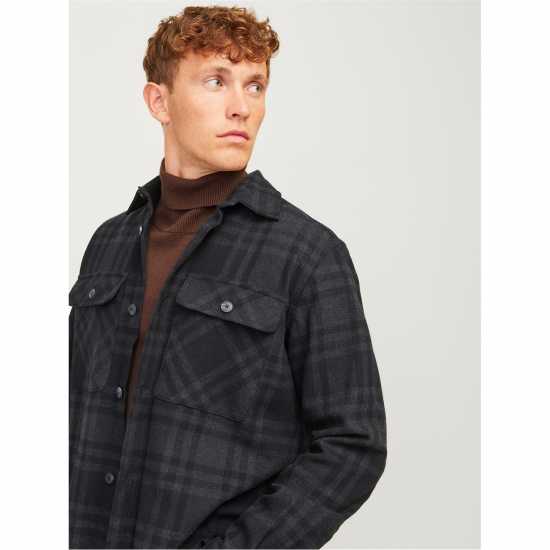 Jack And Jones Raymond Overshirt Черна красота 
