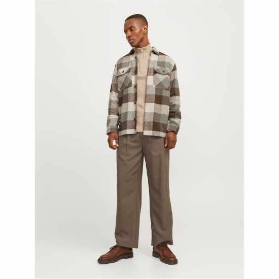 Jack And Jones Raymond Overshirt Агава Зелено Jack And Jones Raymond Overshirt Агава Зелено