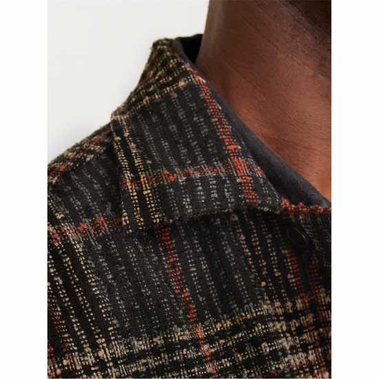 Jack And Jones Boucle Overshirt Черно 