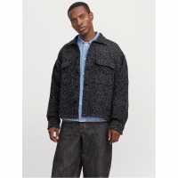 Jack And Jones Winter Overshirt Черно 