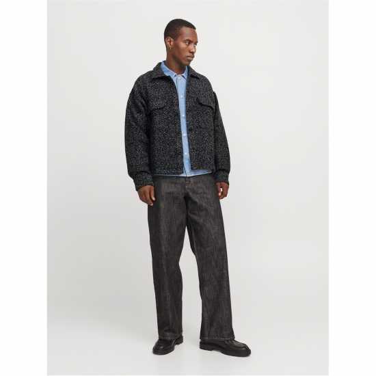Jack And Jones Winter Overshirt Черно 