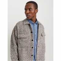 Jack And Jones Winter Overshirt Шоколадов торт 