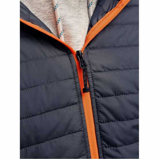 Jack And Jones Lightweight Quilted Puffer Jacket Сива меланж 