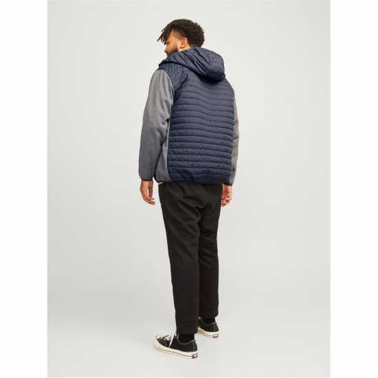 Jack And Jones Lightweight Quilted Puffer Jacket Сива меланж 