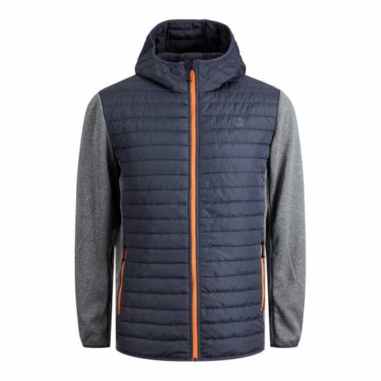 Jack And Jones Lightweight Quilted Puffer Jacket Сива меланж 