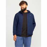 Jack And Jones Lightweight Quilted Puffer Jacket Нави блейзър 