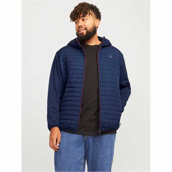 Jack And Jones Lightweight Quilted Puffer Jacket Нави блейзър Jack And Jones Lightweight Quilted Puffer Jacket Нави блейзър