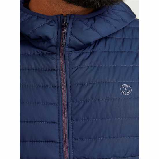 Jack And Jones Lightweight Quilted Puffer Jacket Нави блейзър Jack And Jones Lightweight Quilted Puffer Jacket Нави блейзър
