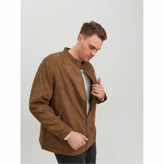 Кожено Яке Jack And Jones Clean Faux Leather Jacket Кожено Яке Jack And Jones Clean Faux Leather Jacket