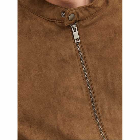 Кожено Яке Jack And Jones Clean Faux Leather Jacket Кожено Яке Jack And Jones Clean Faux Leather Jacket