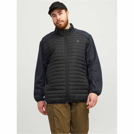Jack And Jones Lightweight Quilted Puffer Jacket Черно Jack And Jones Lightweight Quilted Puffer Jacket Черно