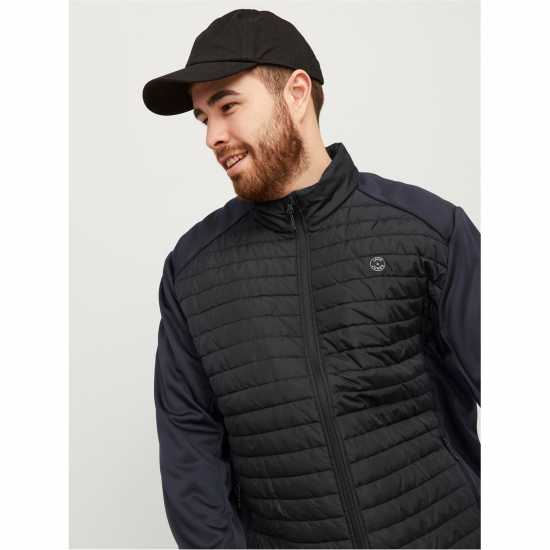 Jack And Jones Lightweight Quilted Puffer Jacket Черно Jack And Jones Lightweight Quilted Puffer Jacket Черно