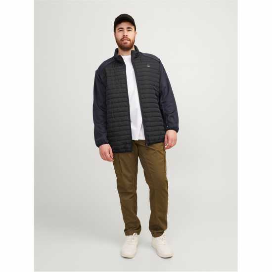 Jack And Jones Lightweight Quilted Puffer Jacket Черно Jack And Jones Lightweight Quilted Puffer Jacket Черно