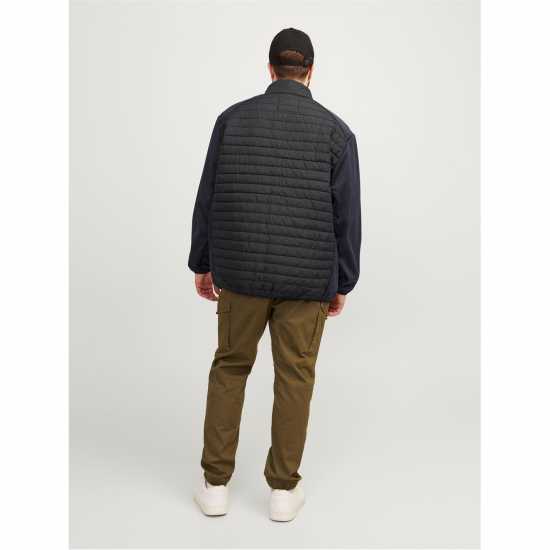 Jack And Jones Lightweight Quilted Puffer Jacket Черно Jack And Jones Lightweight Quilted Puffer Jacket Черно