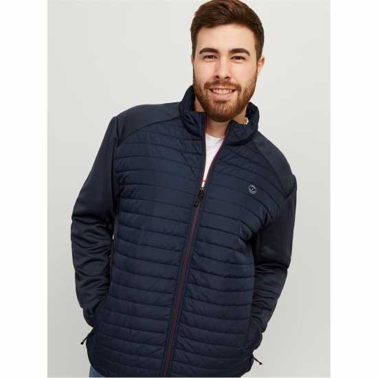 Jack And Jones Lightweight Quilted Puffer Jacket Нави блейзър 