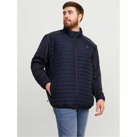 Jack And Jones Lightweight Quilted Puffer Jacket Нави блейзър 