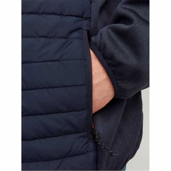 Jack And Jones Lightweight Quilted Puffer Jacket Нави блейзър 