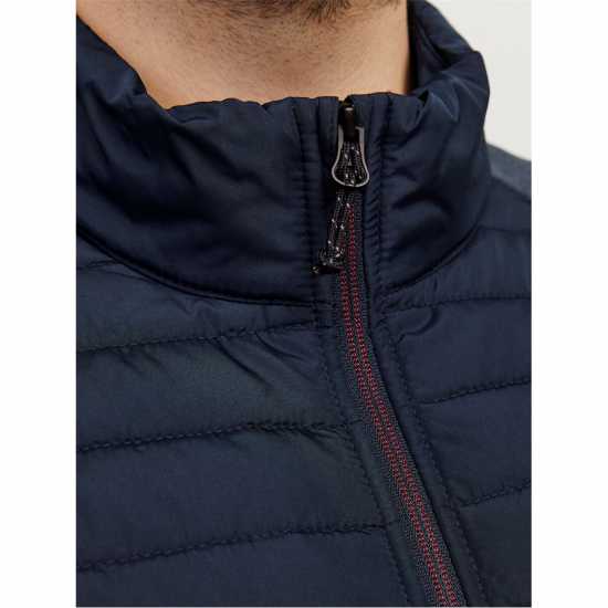 Jack And Jones Lightweight Quilted Puffer Jacket Нави блейзър 