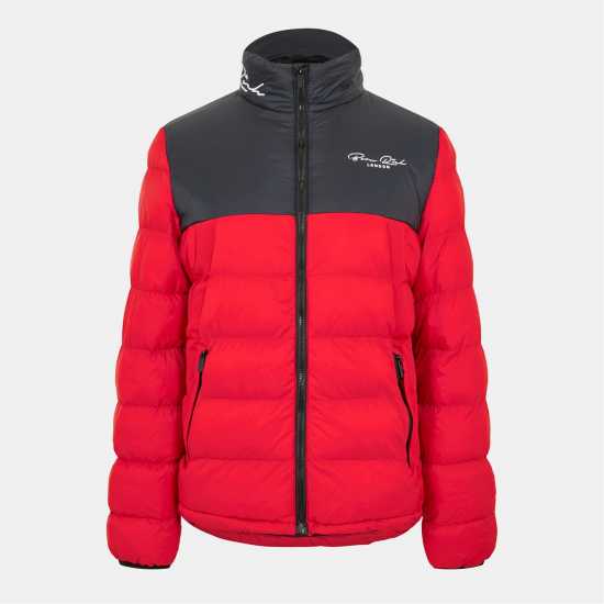 Born Rich Lyden 2Tone Puffer Jacket Ppx18 Mens Red Born Rich Lyden 2Tone Puffer Jacket Ppx18 Mens Red