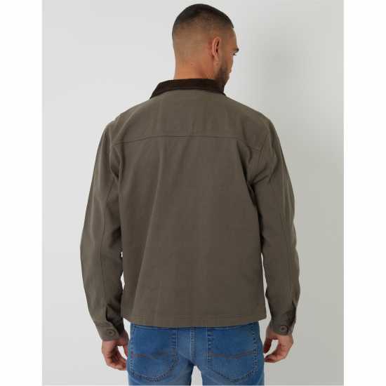 Threadbare Stine Parka Хаки Threadbare Stine Parka Хаки