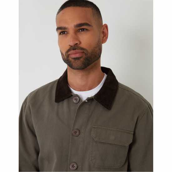 Threadbare Stine Parka Хаки Threadbare Stine Parka Хаки