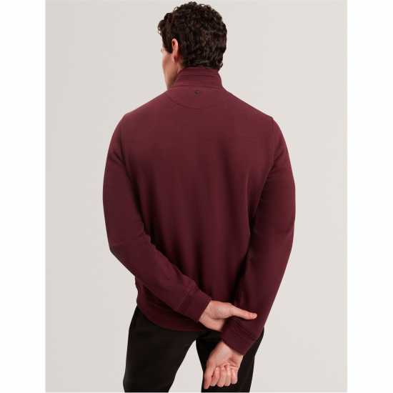 Ted Baker Ted Ls Quilted Jackt Sn61 Maroon 