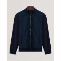 Ted Baker Ted Ls Quilted Jackt Sn61 Navy Ted Baker Ted Ls Quilted Jackt Sn61 Navy