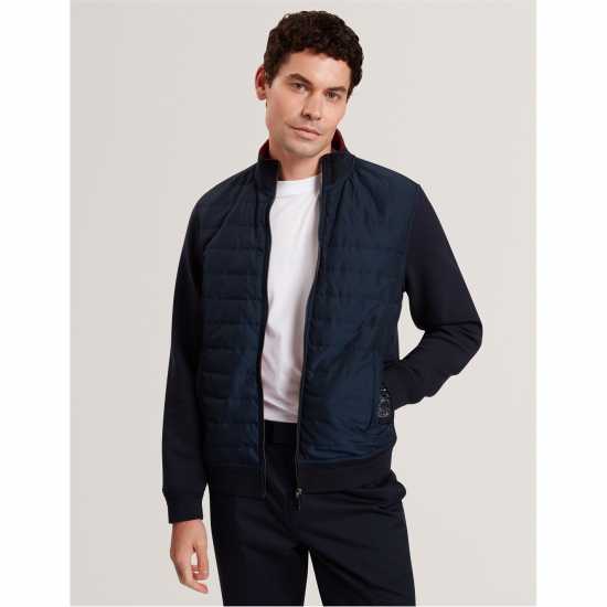 Ted Baker Ted Ls Quilted Jackt Sn61 Navy Ted Baker Ted Ls Quilted Jackt Sn61 Navy