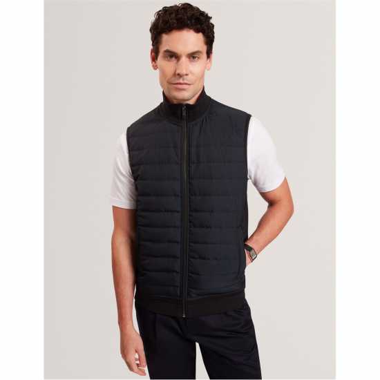 Ted Baker Ted Quilted Gilet Sn61 Navy Ted Baker Ted Quilted Gilet Sn61 Navy