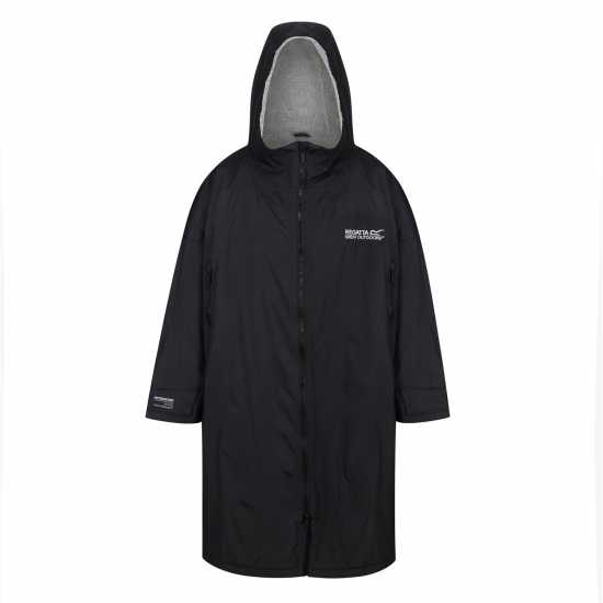 Regatta Waterproof Robe Adults Черно Мъжки якета и палта