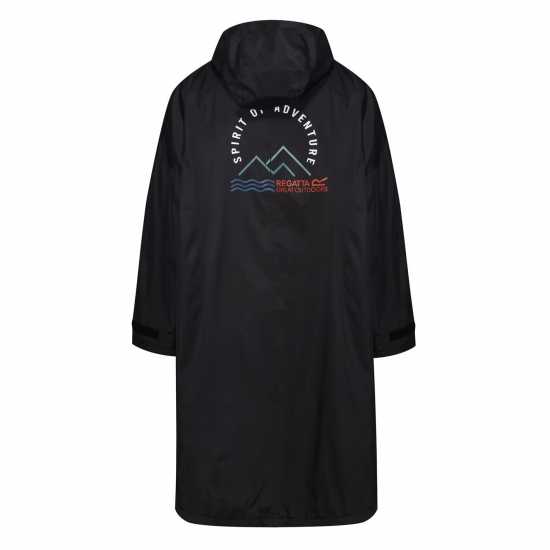 Regatta Waterproof Robe Adults Черно Мъжки якета и палта
