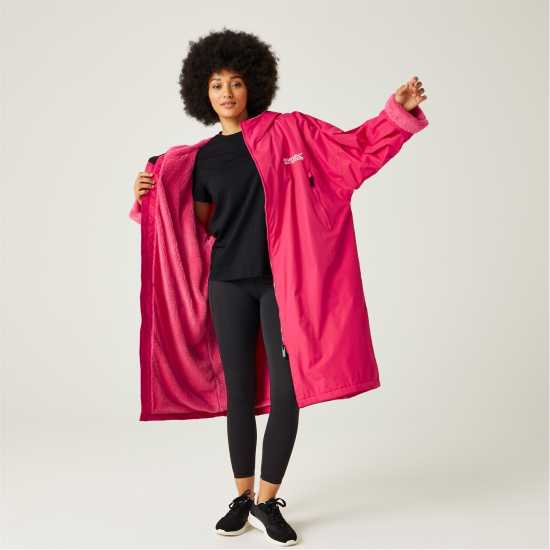 Мъжки якета и палта Regatta Waterproof Robe Adults Розова Захранване Regatta Waterproof Robe Adults Розова Захранване Мъжки якета и палта