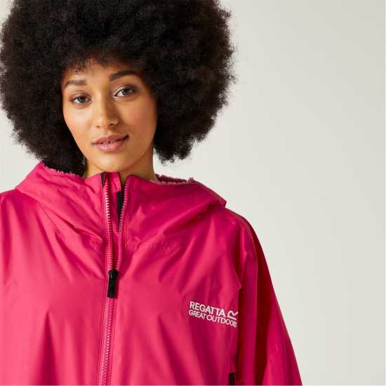 Мъжки якета и палта Regatta Waterproof Robe Adults Розова Захранване Regatta Waterproof Robe Adults Розова Захранване Мъжки якета и палта