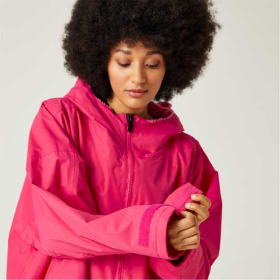 Мъжки якета и палта Regatta Waterproof Robe Adults Розова Захранване Regatta Waterproof Robe Adults Розова Захранване Мъжки якета и палта