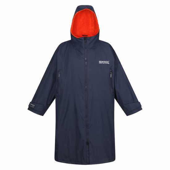 Мъжки якета и палта Regatta Waterproof Robe Adults Тъмно син/Оранжев Regatta Waterproof Robe Adults Тъмно син/Оранжев Мъжки якета и палта