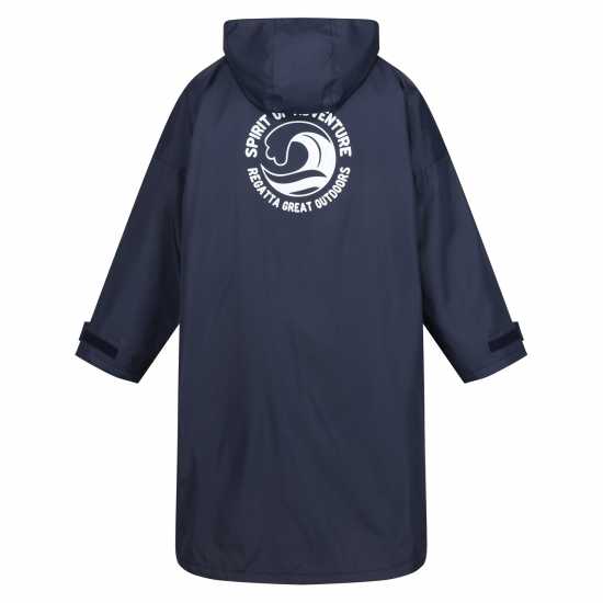 Мъжки якета и палта Regatta Waterproof Robe Adults Тъмно син/Оранжев Regatta Waterproof Robe Adults Тъмно син/Оранжев Мъжки якета и палта