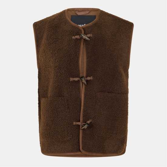 Threadbare Tb Itoje Lightweight Gilet Шоколад Threadbare Tb Itoje Lightweight Gilet Шоколад