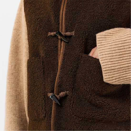 Threadbare Tb Itoje Lightweight Gilet Шоколад Threadbare Tb Itoje Lightweight Gilet Шоколад