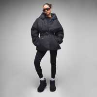 Oversized Belted Puffer Coat