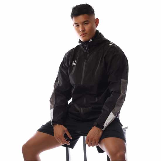 Sondico Rain Anorak Черно/Бяло/Сиво Sondico Rain Anorak Черно/Бяло/Сиво