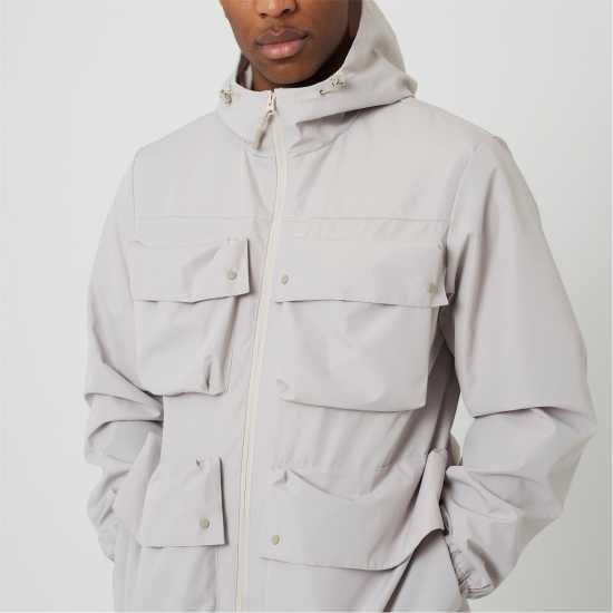 Brave Soul BS Mens Multi Pocket Jacket with Hood Brave Soul BS Mens Multi Pocket Jacket with Hood