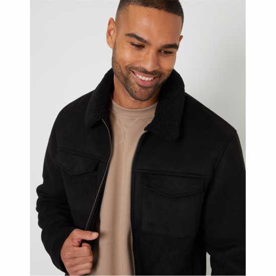 Threadbare Olpherts Jacket Sn62 Black 