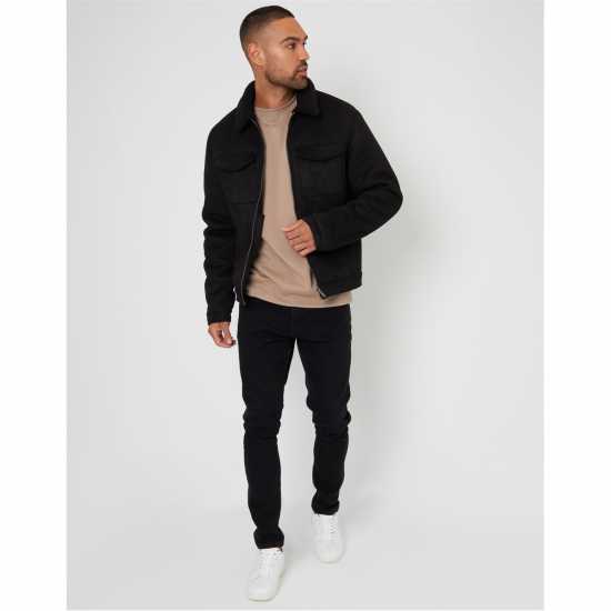 Threadbare Olpherts Jacket Sn62 Black 