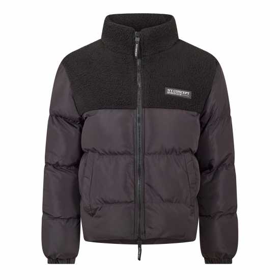 Ny Concept Unisex Adults Aspen Puffer Jacket Black 