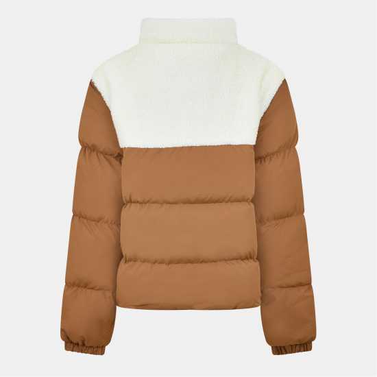 Ny Concept Unisex Adults Aspen Puffer Jacket Brown 