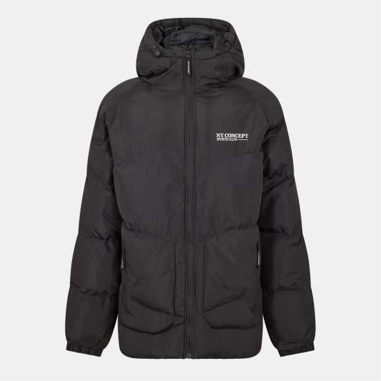 Ny Concept Nyconcept Stowe Puffer Jacket Unisex Black 