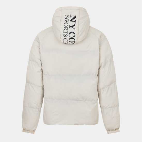Ny Concept Nyconcept Stowe Puffer Jacket Unisex Beige 