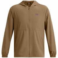 Under Armour Men's Vibe Woven Windbreaker Brown 