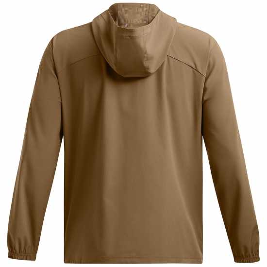 Under Armour Men's Vibe Woven Windbreaker Brown 