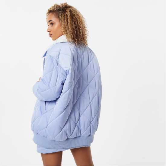 Jack Wills Borg Quilted Bomber  Дамски грейки
